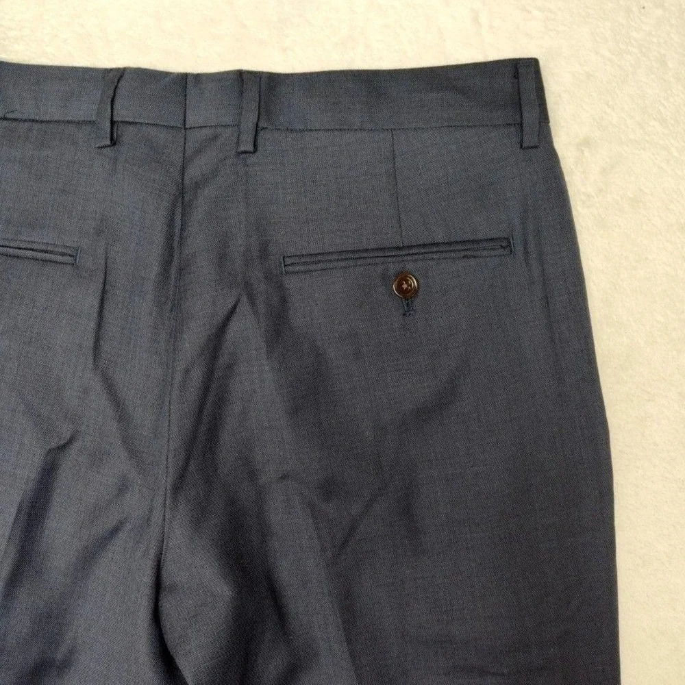 JCrew Pants Mens 32x32 Gray Thompson Tweed Wool Slim Dress Suit‎ Slacks Work